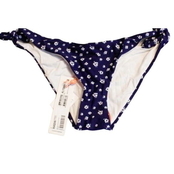 MINKPINK Womens Floral Hipster Swim Bottom  Navy size Small NWT - Picture 3 of 3